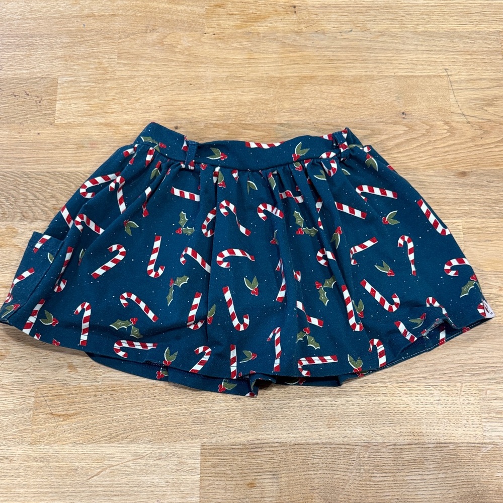 Sweethoney candy cane skort
